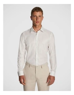 Stirling Slim Dress Shirt in White