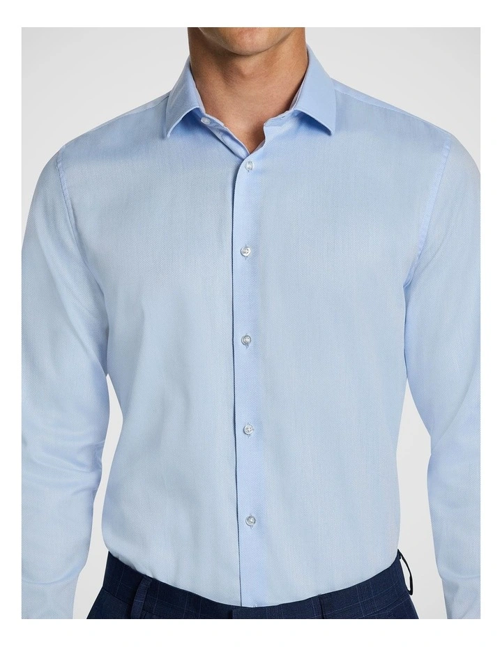 Jaxx Regular Fit Stretch Dress Shirt in Light Blue image 3