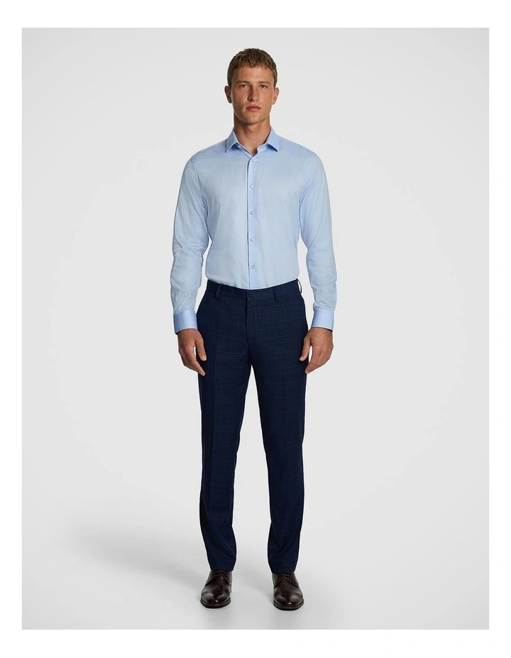 Jaxx Regular Fit Stretch Dress Shirt in Light Blue image 5