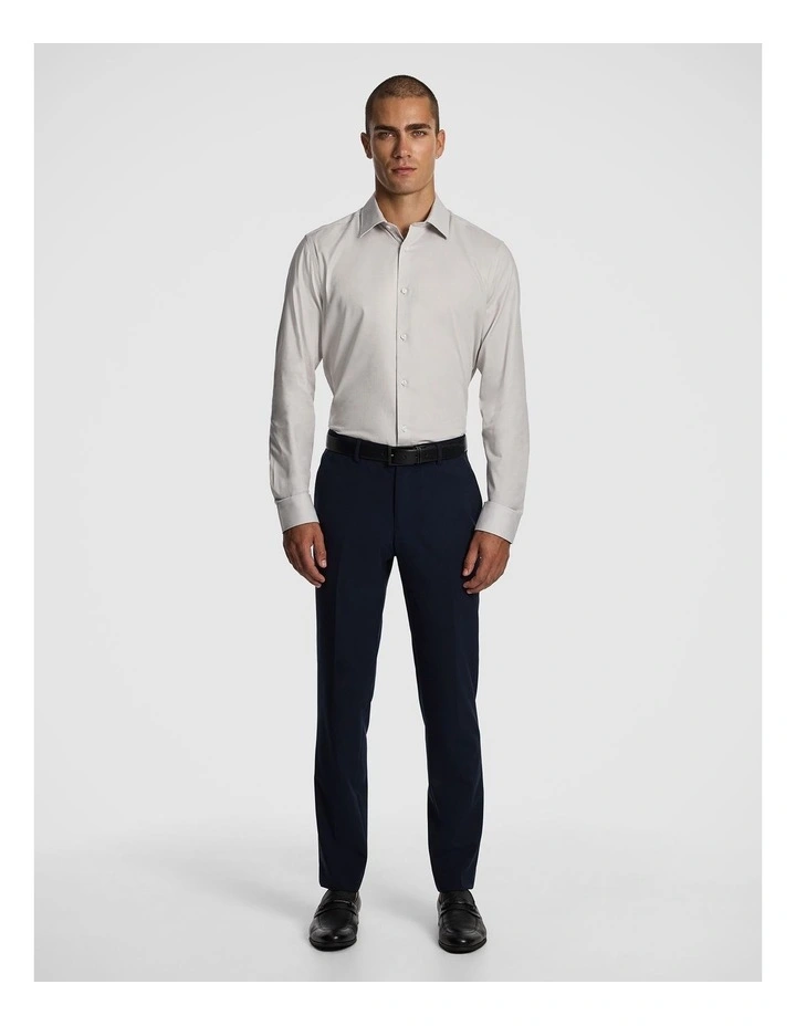 Titan Slim Dress Shirt in Grey image 5