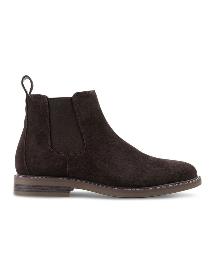 Brooks Suede Boot in Chocolate image 1