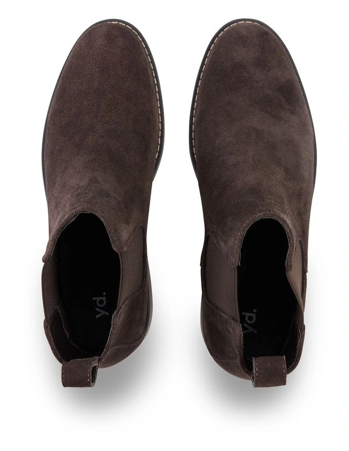 Brooks Suede Boot in Chocolate image 5