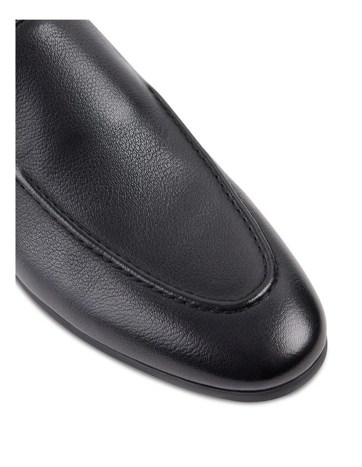 Teddy Leather Loafer in Black image 4