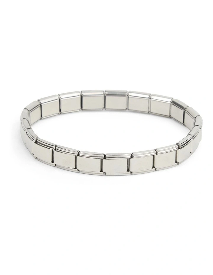 Stretch Smart Bracelet in Silver image 1