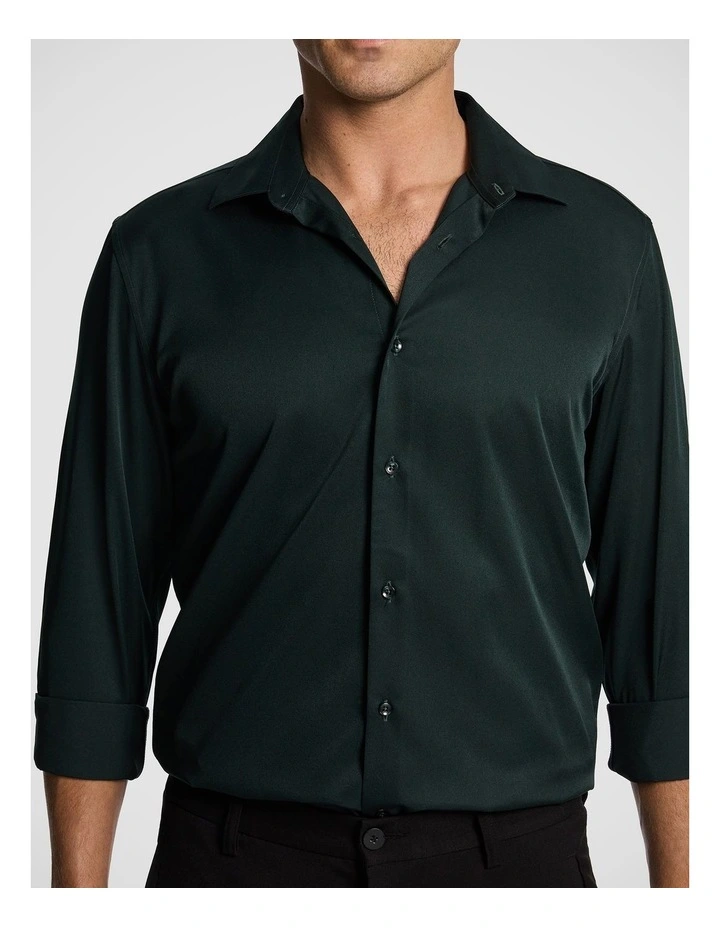 Antonio Shirt in Emerald Green image 3