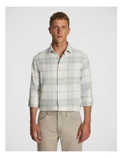 Kensington Check Shirt in Sage