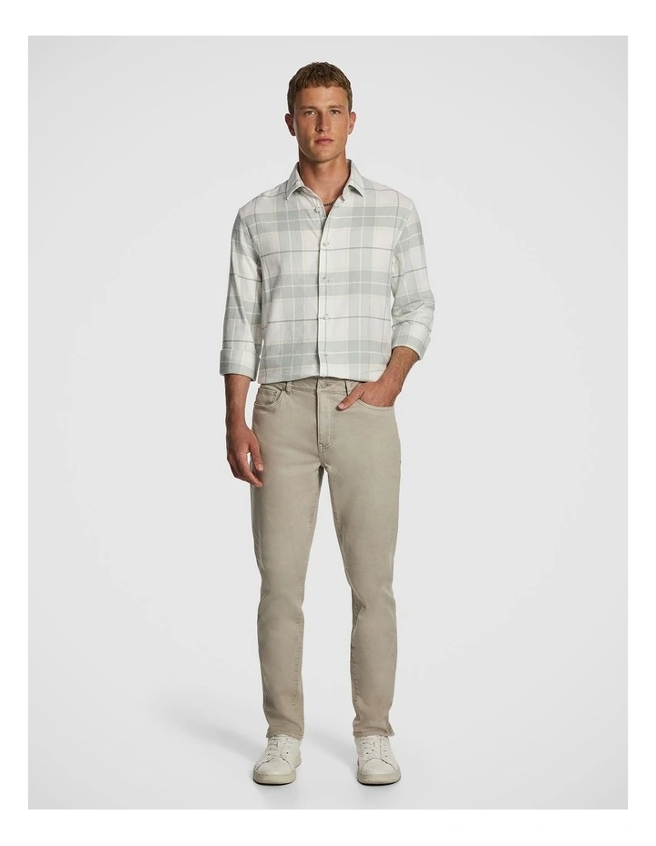 Kensington Check Shirt in Sage image 5