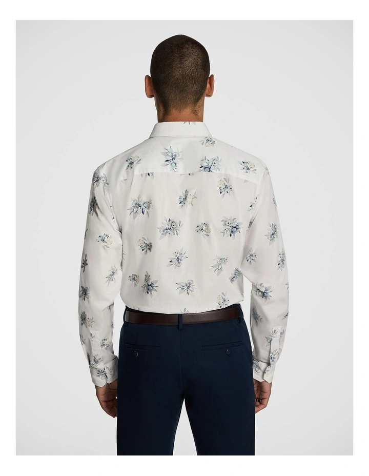 Lancaster Floral Shirt in White image 2