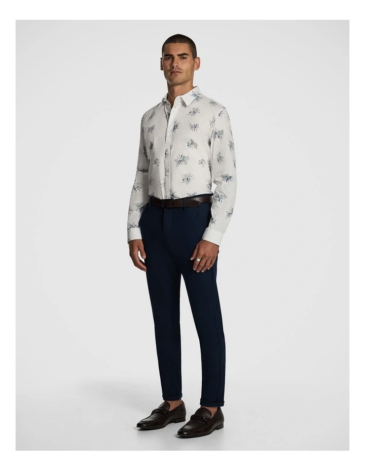 Lancaster Floral Shirt in White image 4