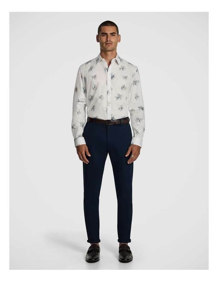 Lancaster Floral Shirt in White image 5
