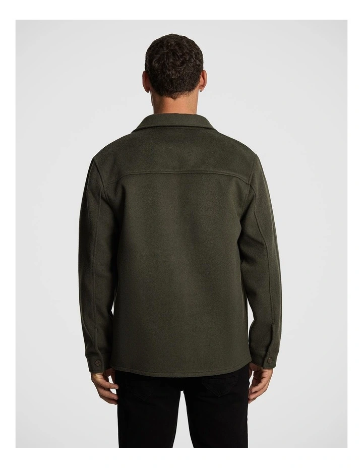 Preston Melton Overshirt in Green image 2