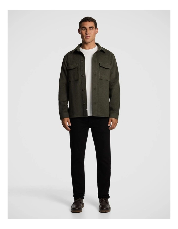 Preston Melton Overshirt in Green image 5