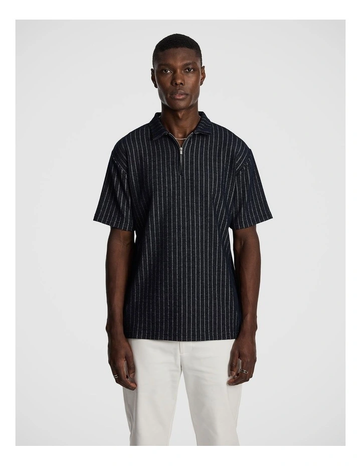 Callum Polo Shirt in Blue image 1