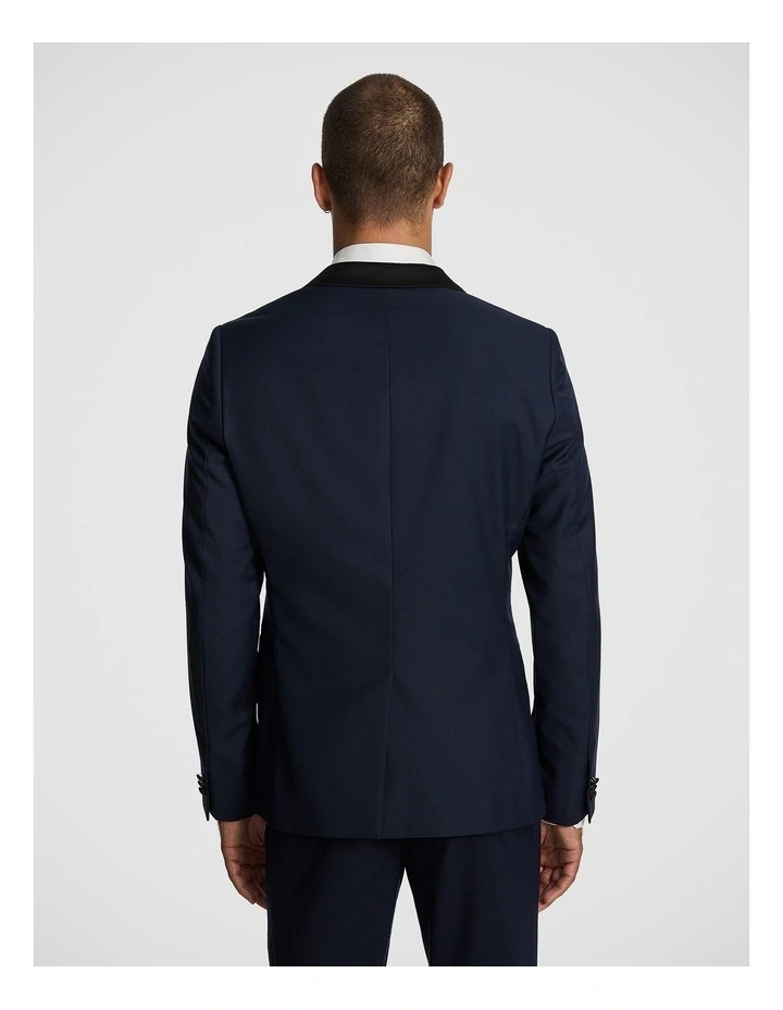 Seville Tux Slim Suit Jacket in Blue image 2