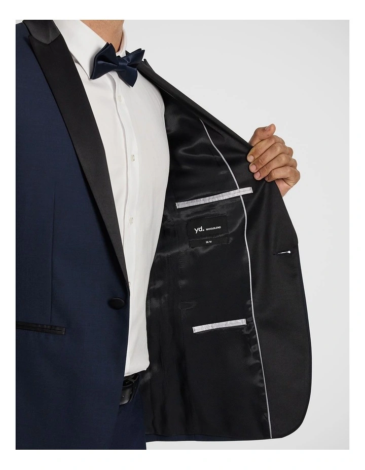 Seville Tux Slim Suit Jacket in Blue image 4