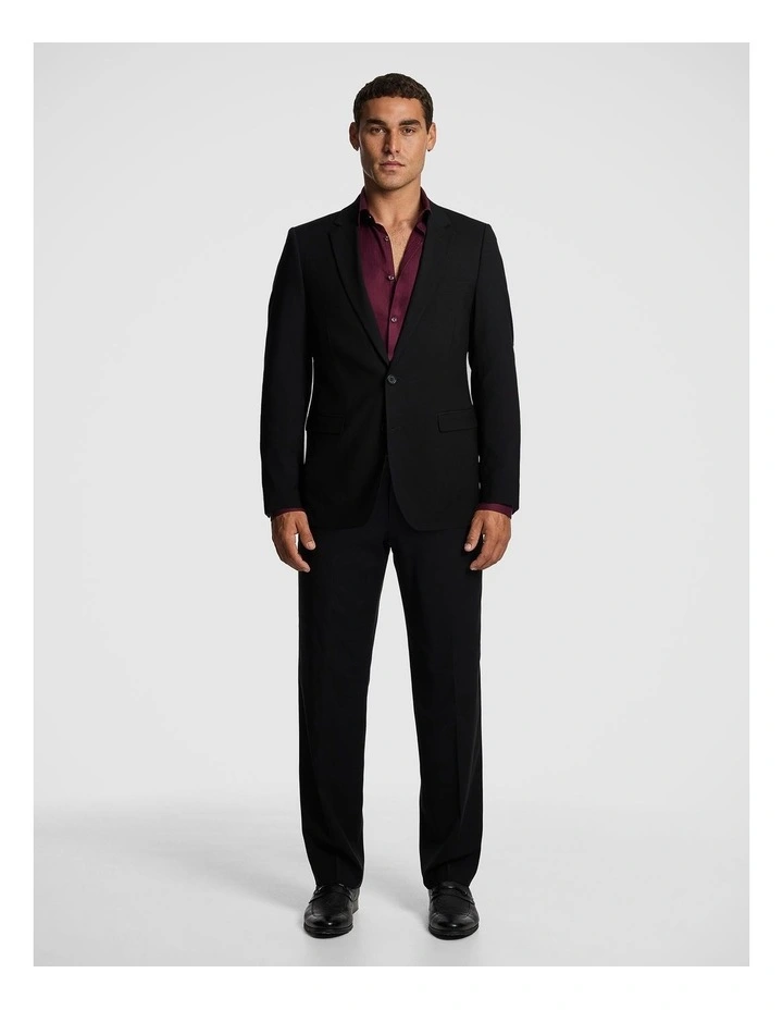 Goodfella Classic Suit Jacket in Black image 2