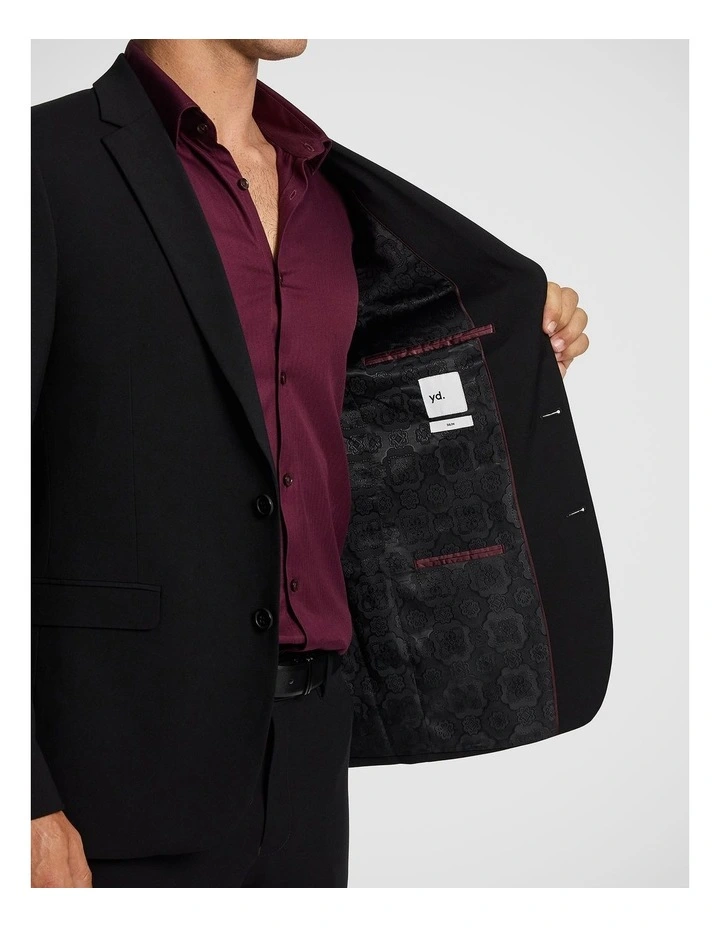 Goodfella Classic Suit Jacket in Black image 6