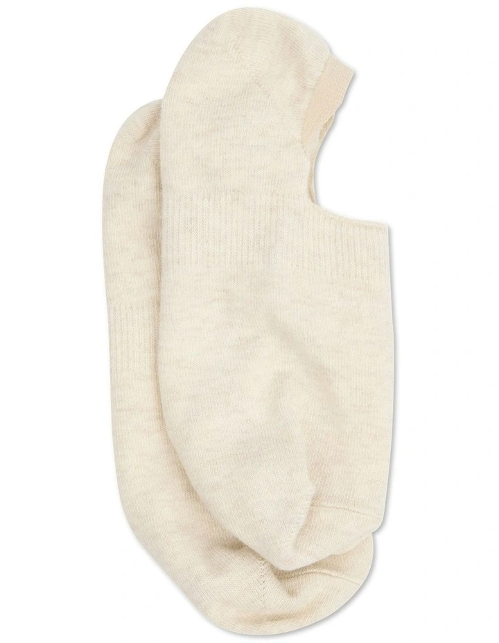 No Show Socks in Sand image 1