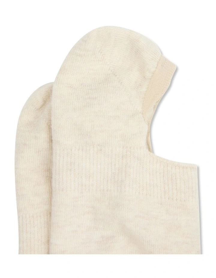 No Show Socks in Sand image 2