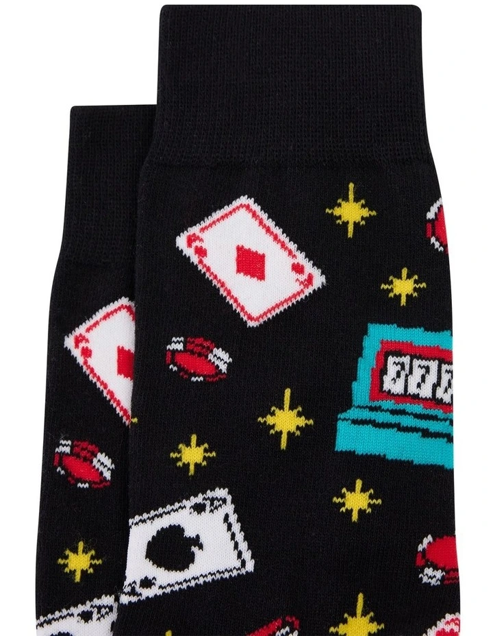 CASINO PUN SOCK image 2