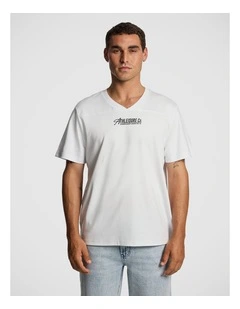 Nash Jersey Tee in White