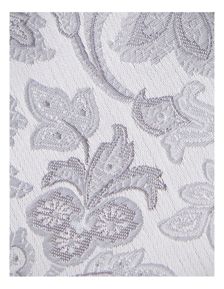 Vernazza Floral 6.5 Cm Tie in Silver image 2