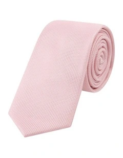 Cetara Textured 6.5 Cm Tie in Pink
