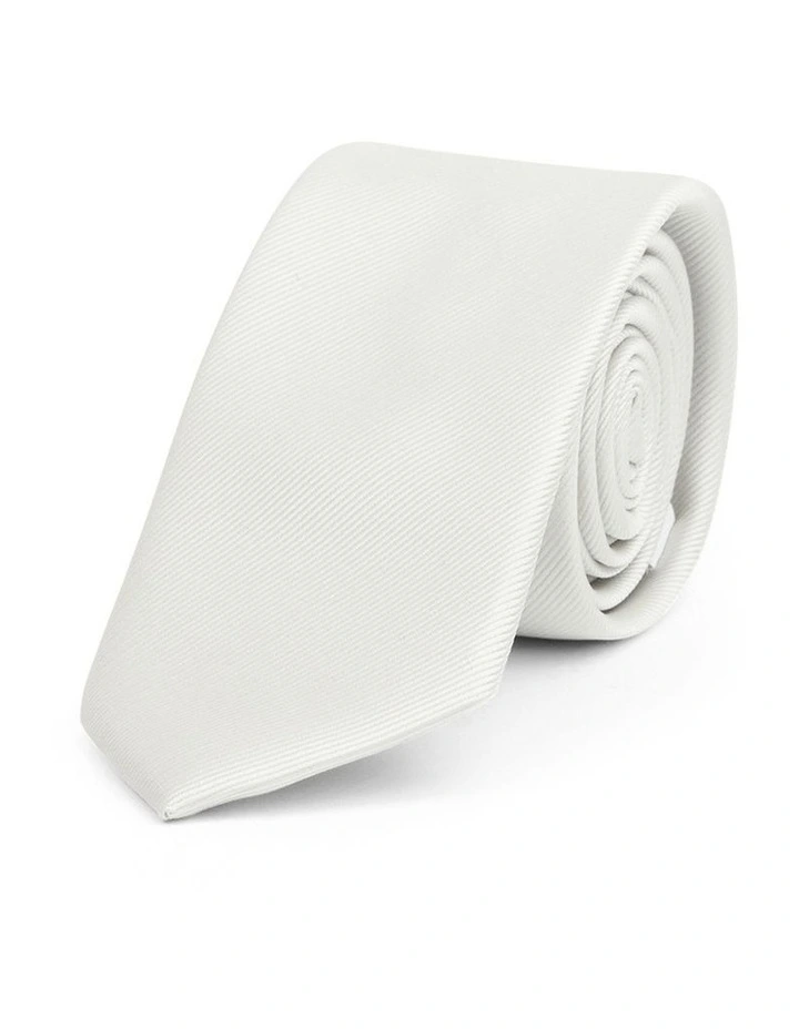 Bari Tie And Pocket Square Set in Natural image 2