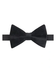 Martini Velvet Bow Tie in Black