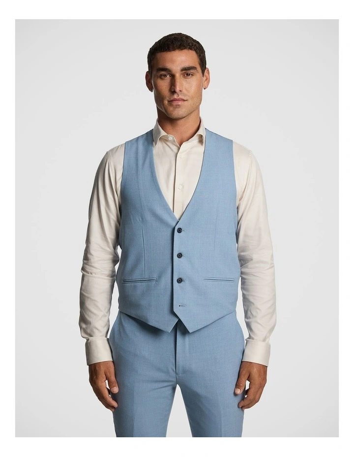 Ignacio Waistcoat in Light Blue image 1