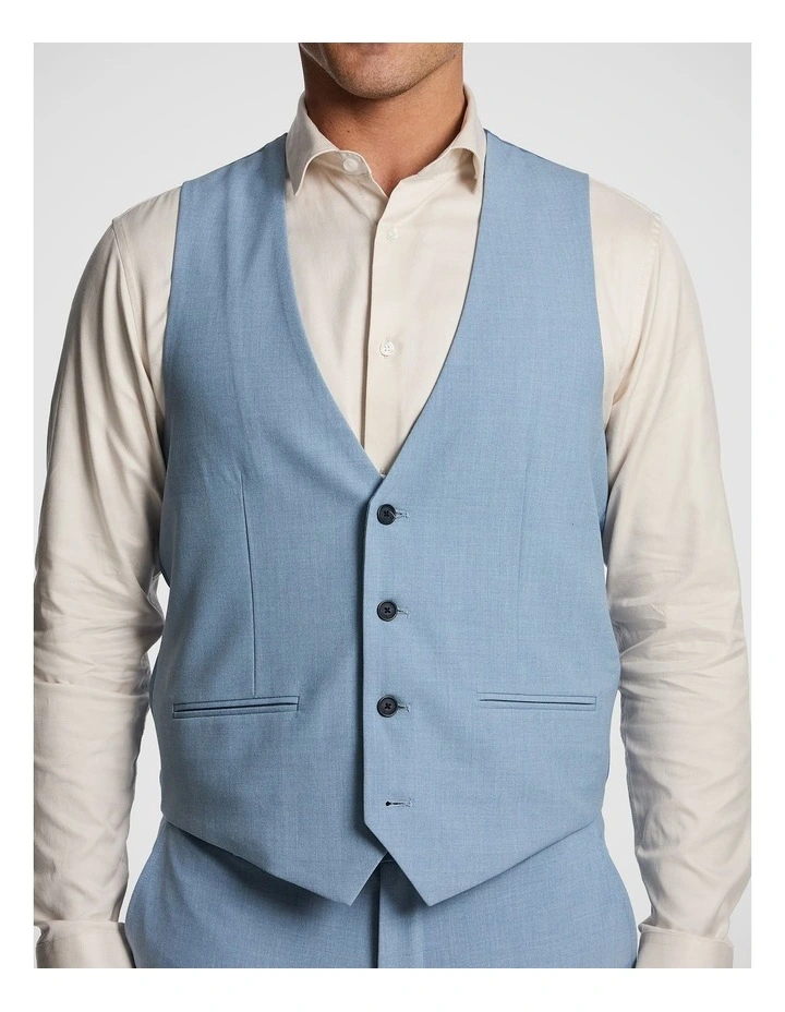 Ignacio Waistcoat in Light Blue image 3