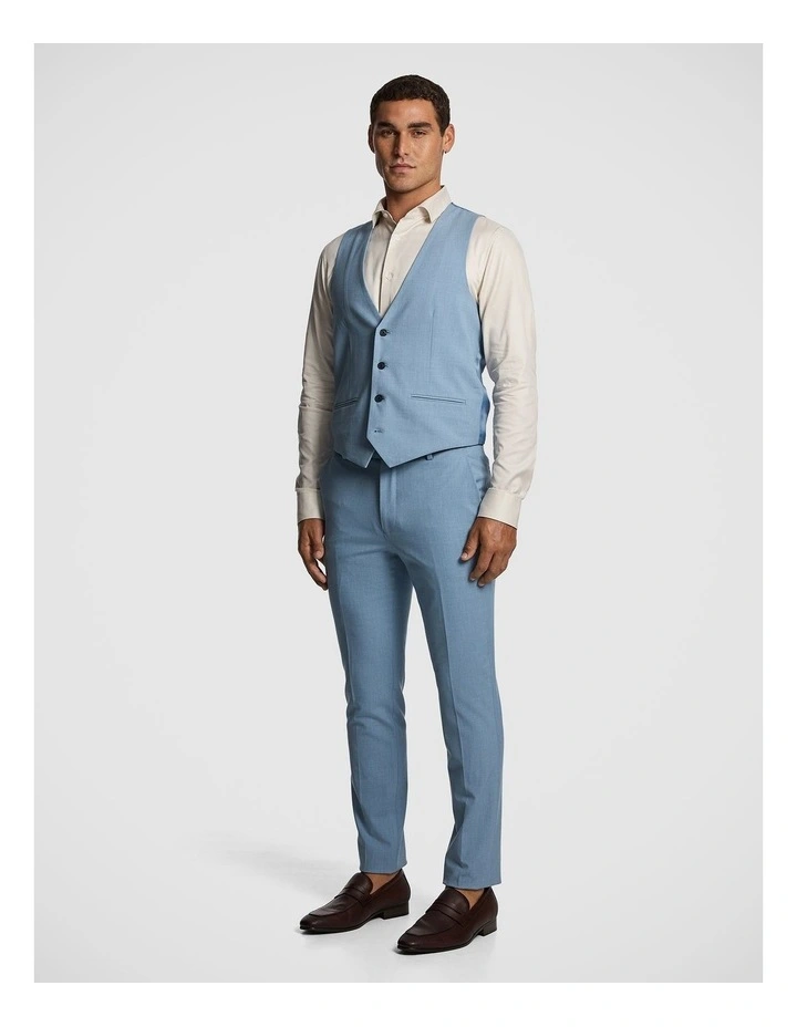 Ignacio Waistcoat in Light Blue image 4