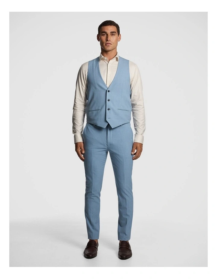 Ignacio Waistcoat in Light Blue image 5