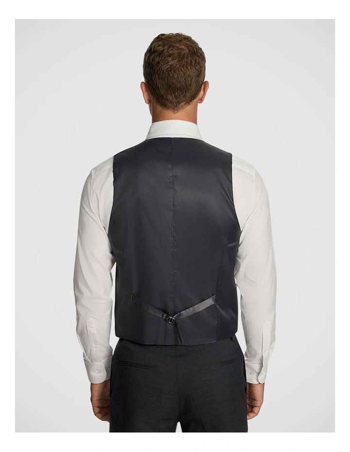 Bernardo Waistcoat in Charcoal image 2