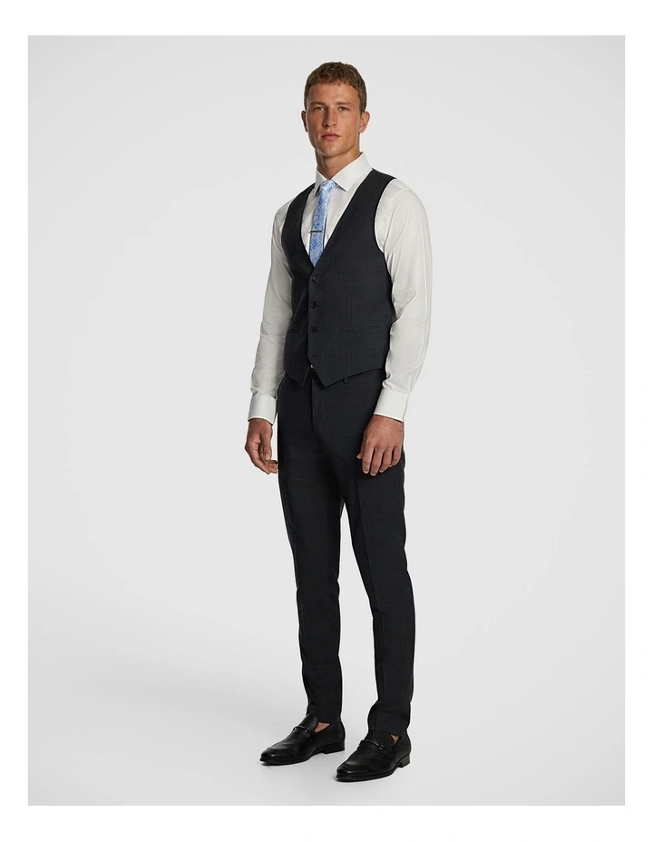 Bernardo Waistcoat in Charcoal image 4