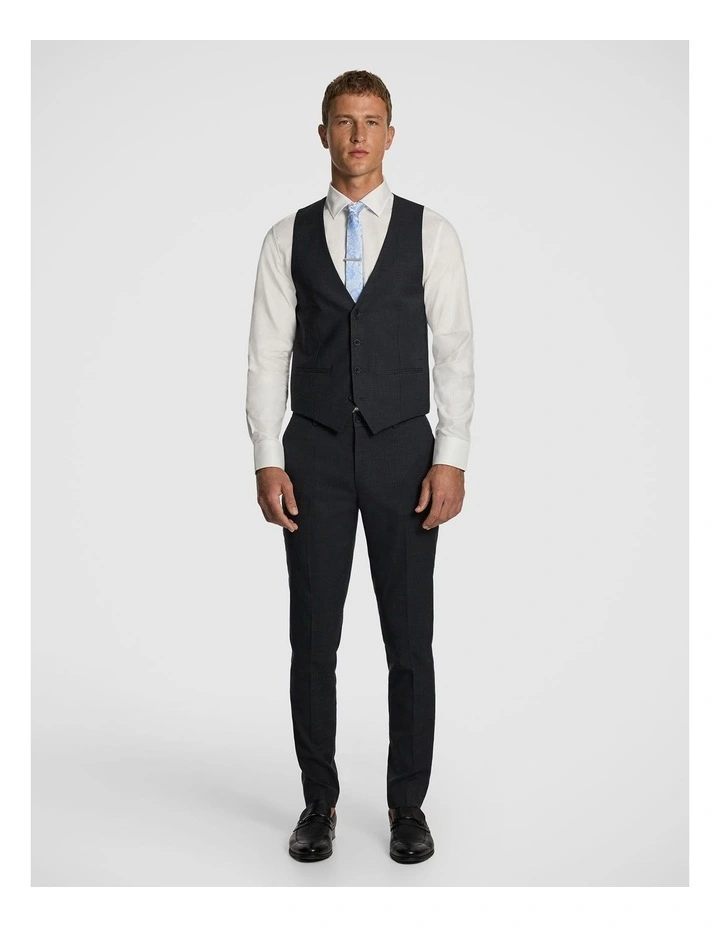 Bernardo Waistcoat in Charcoal image 5