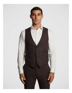 Luiji Waistcoat in Chocolate