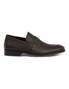 Riccardo Textured Loafer in Brown