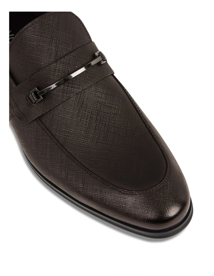 Riccardo Textured Loafer in Brown image 4