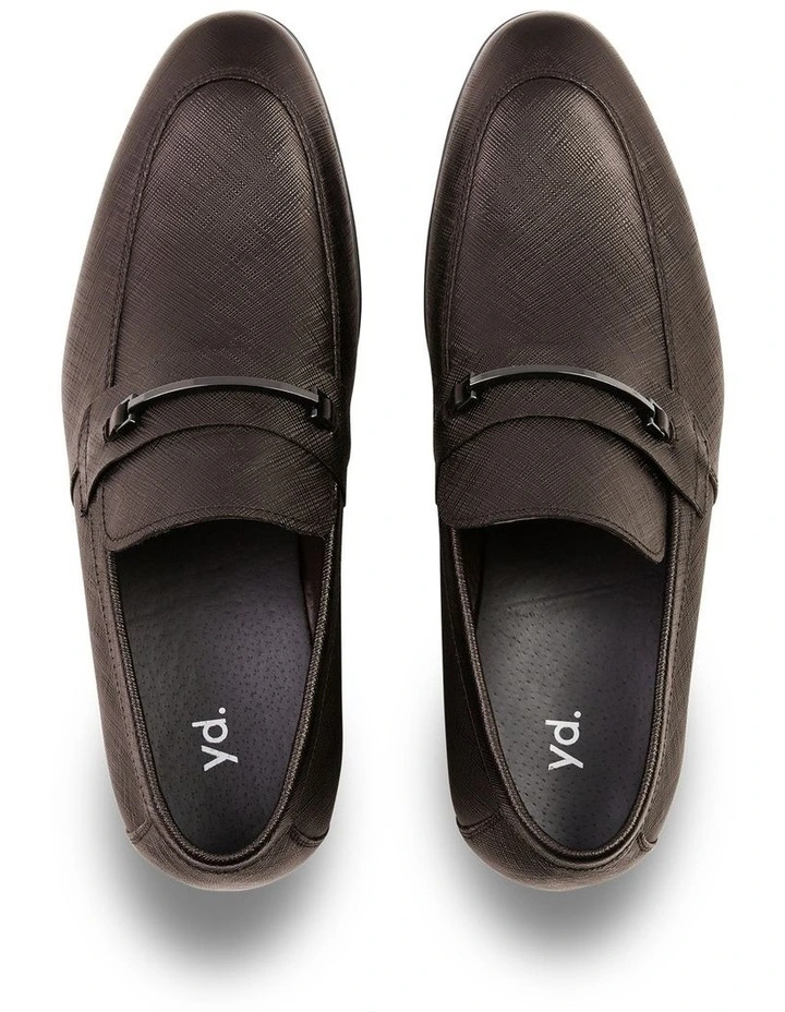 Riccardo Textured Loafer in Brown image 5