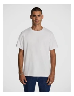 Hunter Textured Tee in White