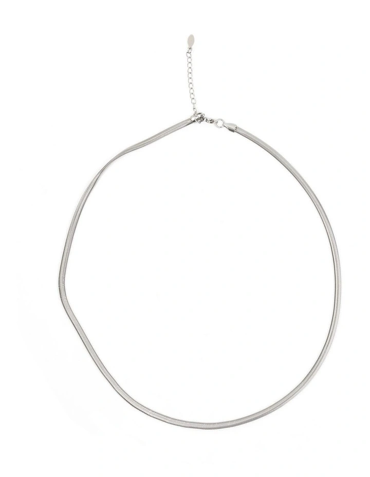 Pendant Ring & Necklace Set in Silver image 3