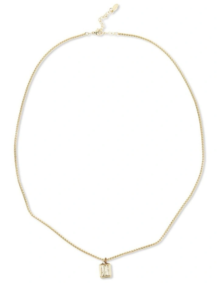 2 Piece Decorative Necklace Set in Gold image 3