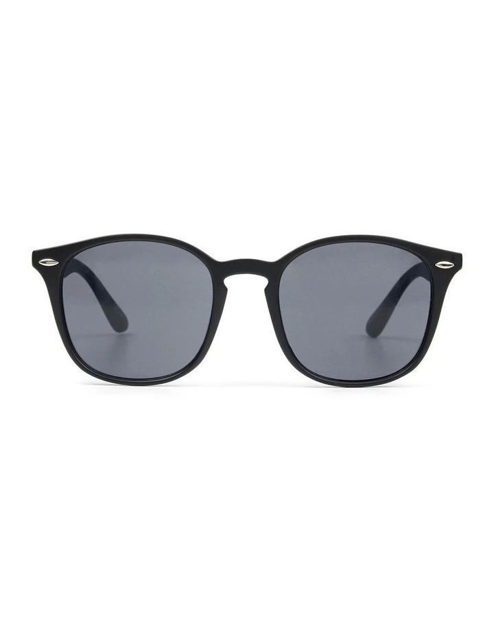 Euston Club Sunglasses in Black image 1