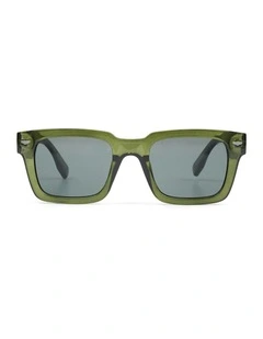Kilburn Wayfarer Sunglasses in Green
