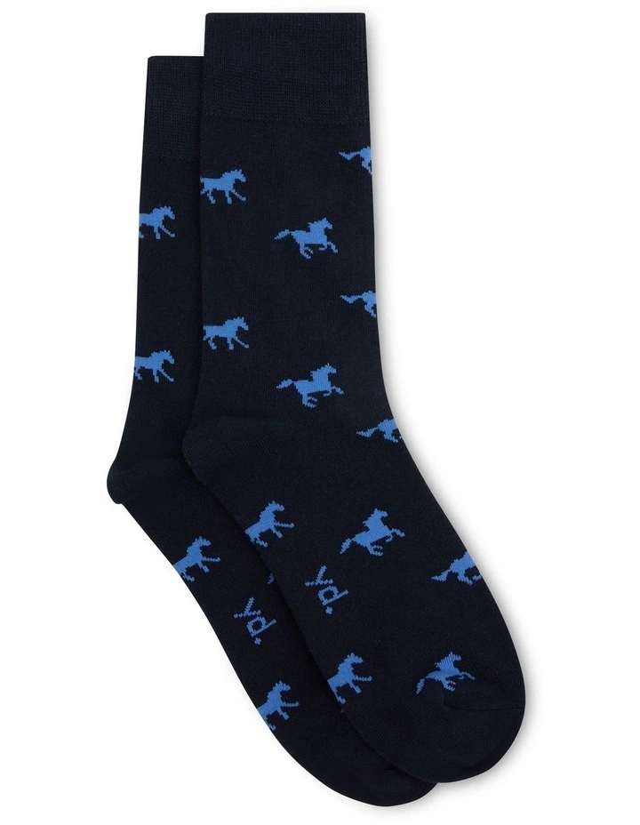 Derby Sock in Navy image 1