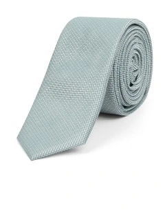 Dakota Textured 5 Cm Tie in Sage