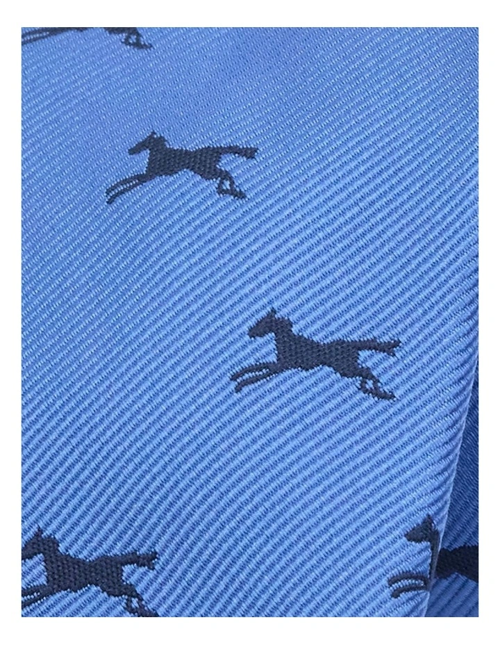 Oaks 6.5 Cm Tie in Bright Blue image 2