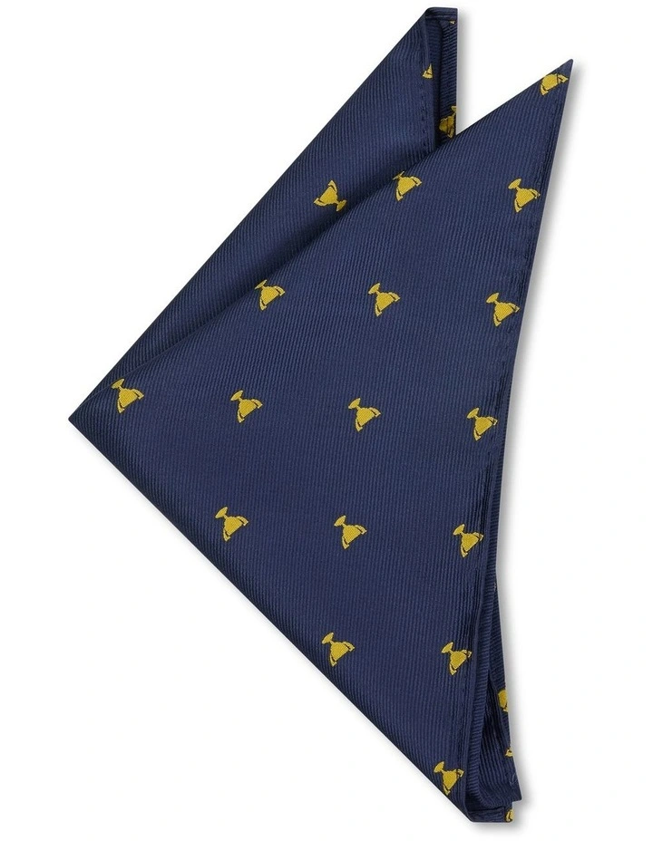 Kensington Pocket Square in Ink image 1