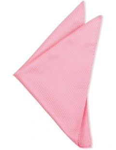 Leros Pocket Square in Watermelon